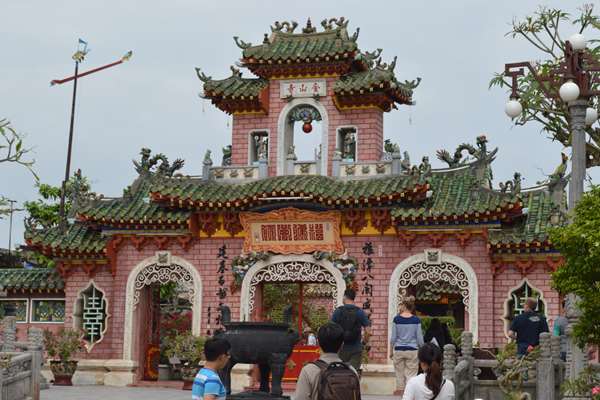 A temple in Hoi An