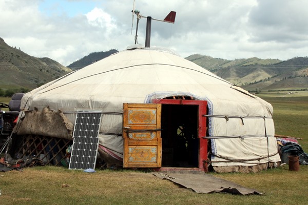 Ger- A Mongolian Dwelling!