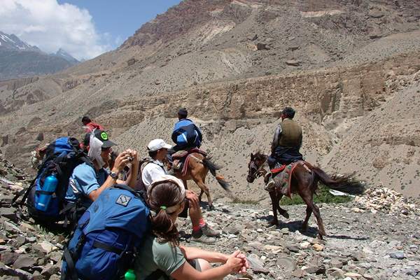 Horse Riding in Mustang, Nepal